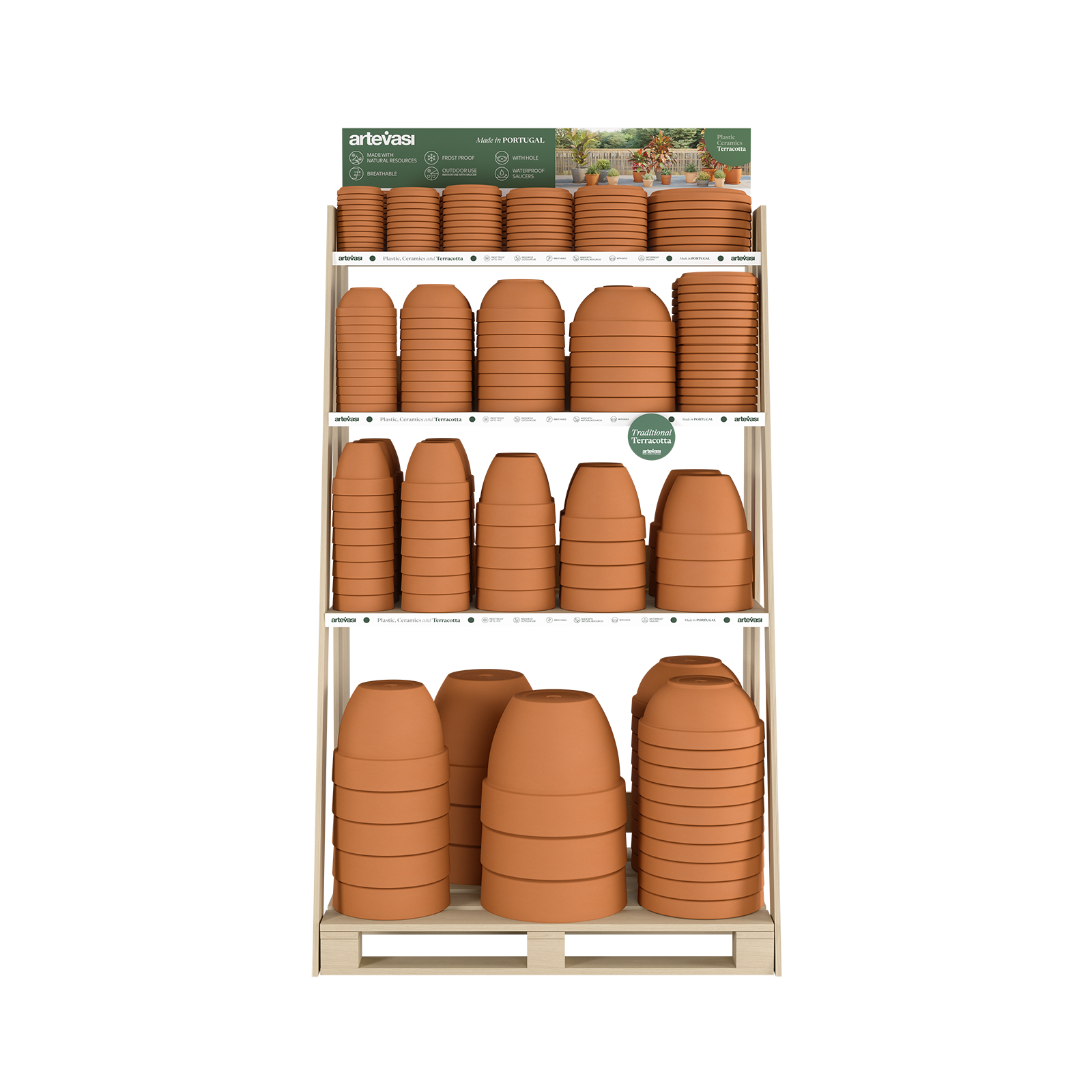Amália Wooden Display